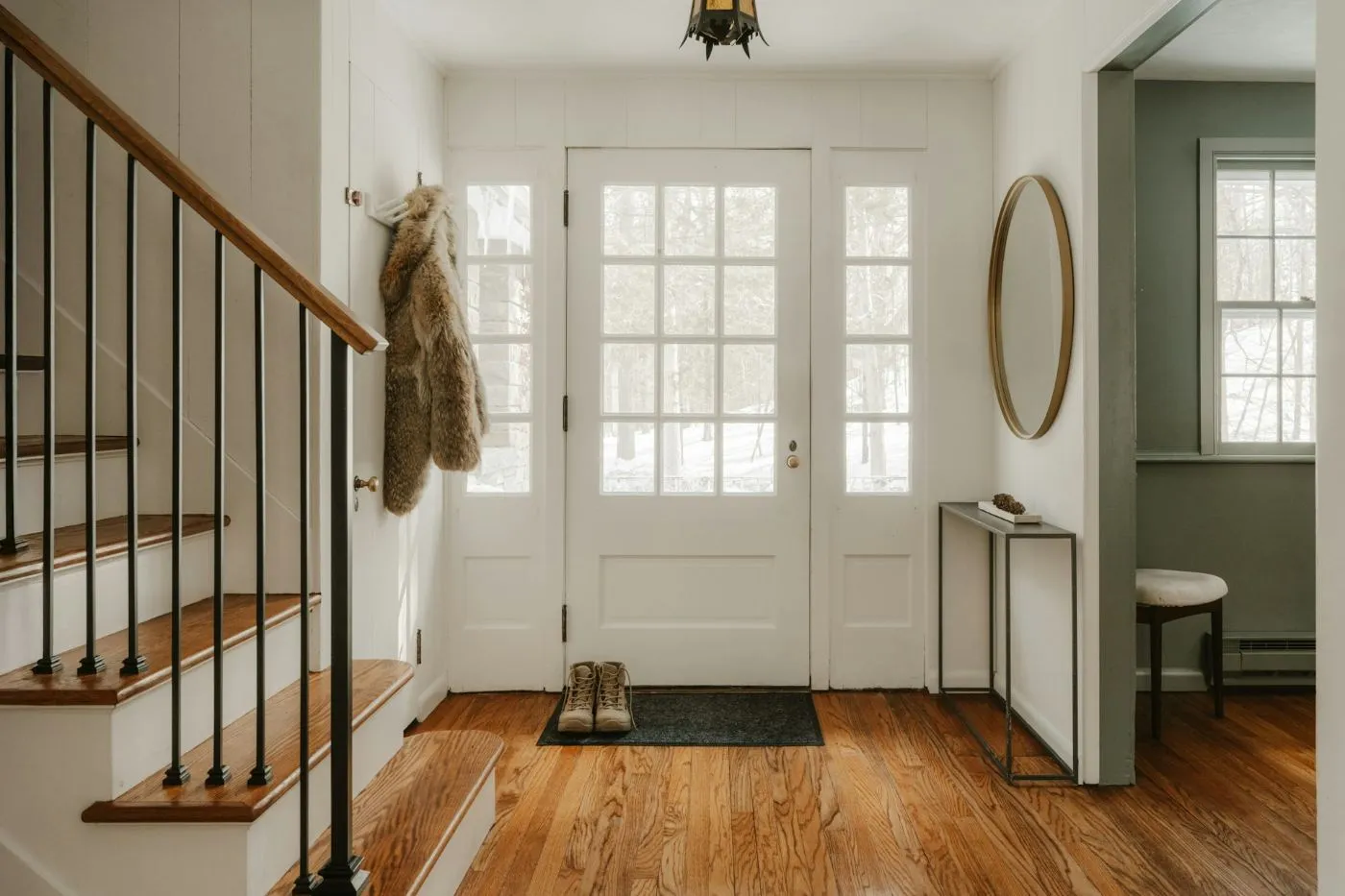 Hardwood flooring